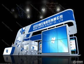 武汉中博展览展示模型