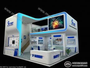 乐普医疗双层展览模型图片
