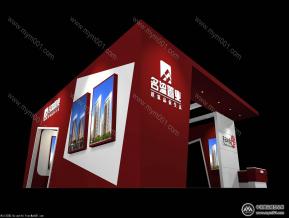 名流印象展览模型图片