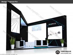 守正展览模型图片