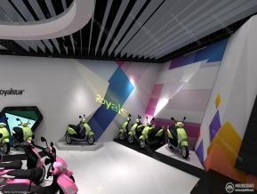 荣事达电动车2015台州展