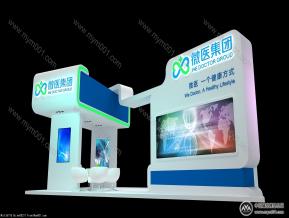 微医集团展台模型