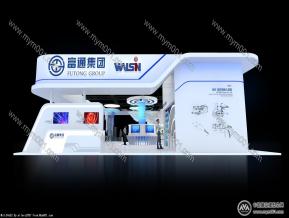 富通集团展览模型图片