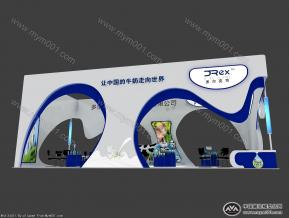 多尔克司奶业展览模型图片