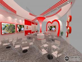 荣华养老展览模型图片