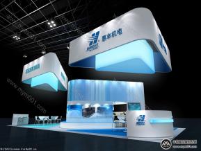 惠丰机电展览模型