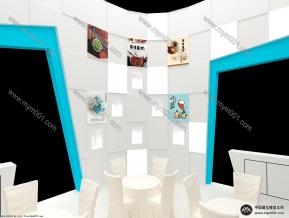 蜀汉皇城展览模型图片