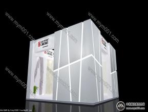 仁新石英石展览模型图片