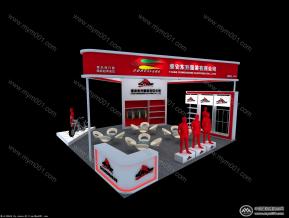 东升服装展览模型图片