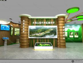 林业局展厅模型图片