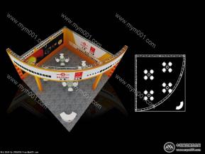 东霸展览模型图片