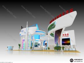 南沙展览模型图片
