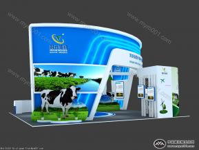 鼎元生物科技展览模型图片