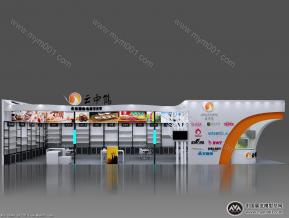 云中鹤展览模型图片