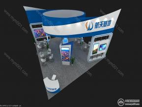 航天基地展览模型图片