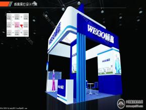 威高展览模型图片
