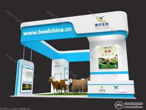 鼎元生物科技展览模型图片