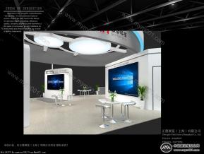 欧帝科技展台3D模型图片