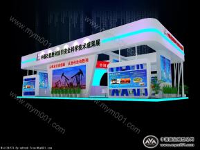 中石化展览模型图片