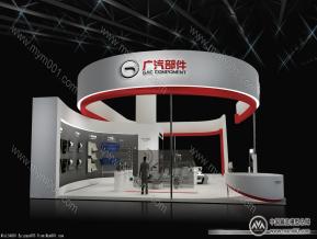 广汽汽车展览模型图片