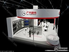 广汽汽车展览模型图片