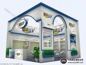比爱展览模型图片