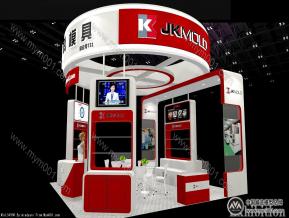 精科模具展览模型图片
