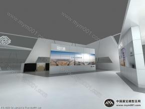 2018冠群驰骋-金融交易展台3D设计方案