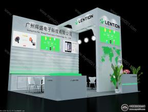 辉盛电子展览模型图片