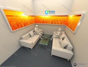 中化国际展览模型图片