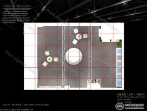 拓顶体育展台模型图片