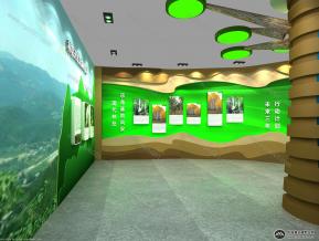 林业局展厅模型图片