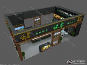 怀柔旅游展台模型