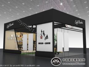 金融展台模型