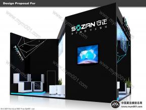 守正展览模型图片
