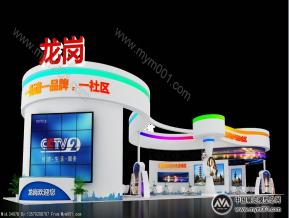 龙岗展览模型图片