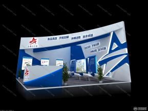 总参六十所展台模型图片