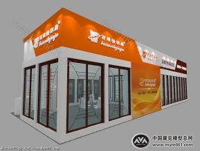 晶博展览模型图片