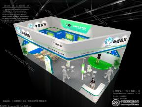 中美教育展览模型图片