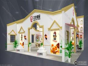千叶食品展览模型图片
