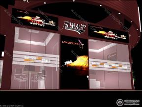 龙声乐器展览模型图片
