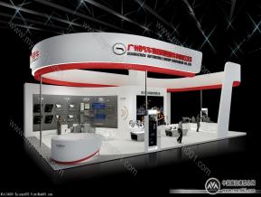 广汽汽车展览模型图片