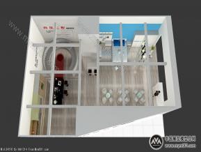 尚品宅配展览模型图片
