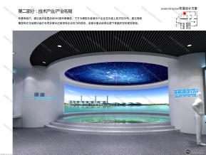 河南能源化工展厅模型