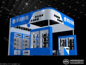 津达线缆展览模型图片