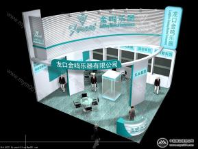 金鸣乐器展览模型图片