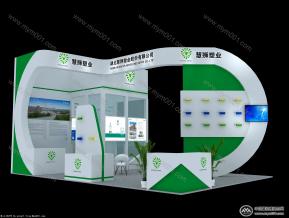 慧狮塑业展览模型图片