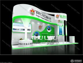 红卫化工展览模型