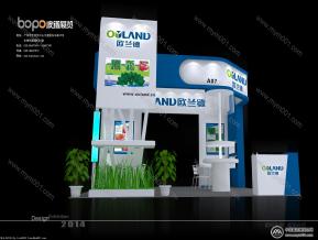 欧兰德展览模型图片