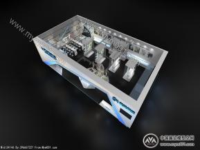 金龙科技展览模型图片
